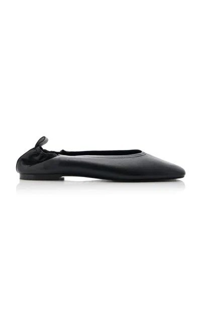 A.emery Olgi Leather Flats In Black