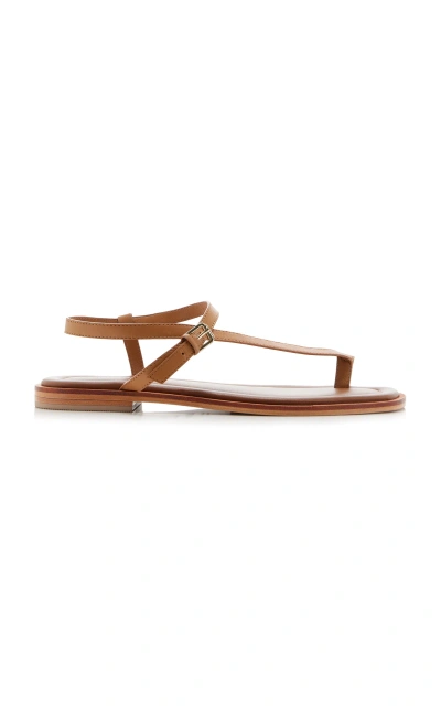 A.emery The Dula Leather Sandal In Tan