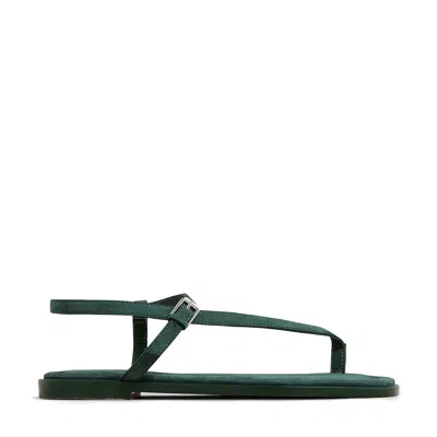 A.emery 10mm Suvi Suede Sandals In Green