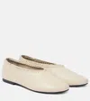 A.emery Park Embroidered Leather Ballet Flats