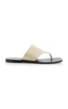 A.emery The Paton Sandals Ivory In Leather In White