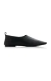 A.emery Pia Leather Flats In Black