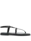 A.emery Remly Sandals - Women's - Calf Leather/rubber In Black