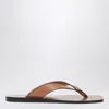 Shop A.emery The Kinto Sandals Brown In Leather