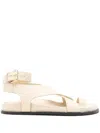 A.emery Jalen Leather Sandals In Neutrals