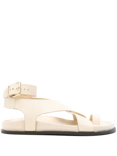 A.emery Jalen Leather Sandals In Neutrals
