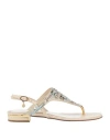 A.emery A. Emery Woman Thong Sandal Pastel Yellow Size 6 Leather