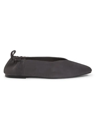 A.emery Women's Suede Flats In Storm Suede