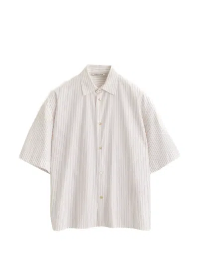 A Kind Of Guise Bantu Striped Shirt In White