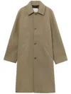 A Kind Of Guise Cyrus Single-breasted Coat In Neutrals
