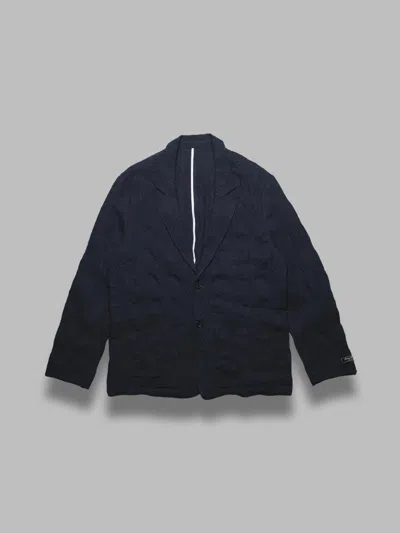 A Kind Of Guise Deconstructed Peak Blazer In Blue