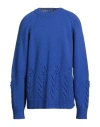 A Kind Of Guise Man Sweater Blue Size Xl Merino Wool