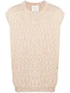 A Kind Of Guise Nadeem Knit Vest In Neutrals