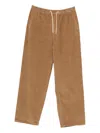 A Kind Of Guise Samurai Corduroy Drawstring Trousers In Blue