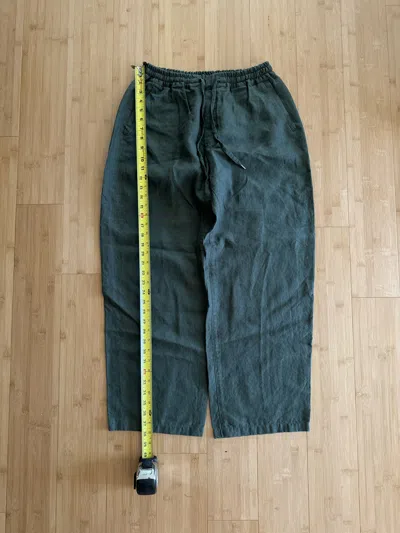 Pre-owned A Kind Of Guise Sea Moss Linen Pants In Green