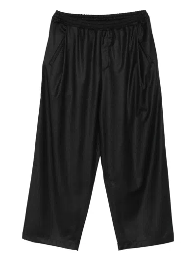 A Kind Of Guise Wewa Wide-leg Trousers In Black