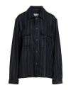 A Kind Of Guise Woman Shirt Midnight Blue Size M Wool