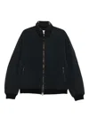 A Kind Of Guise Zip-up Bomber Jacket In Black