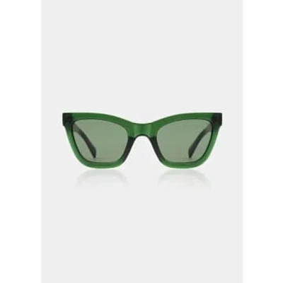 A. Kjærbede Big Kanye Sunglasses In Green