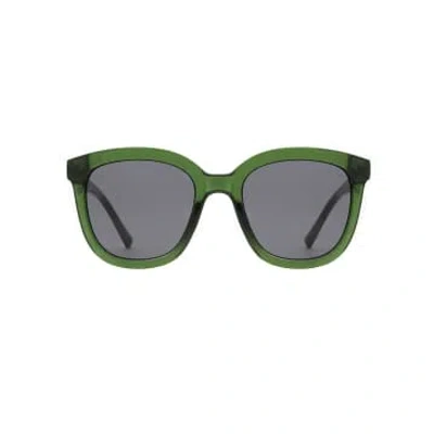 A. Kjærbede Billy Sunglasses In Dark Green Transparent
