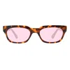 A. Kjærbede Men's Brown Bror Havana In Pink