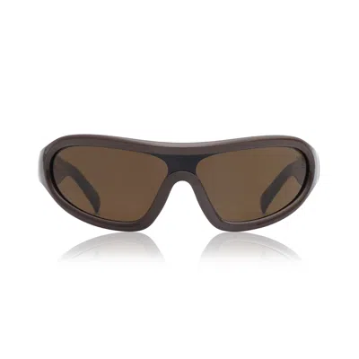 A. Kjærbede Men's Brown Devon Sunglasses Chocolate
