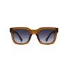A. Kjærbede Men's Brown Nancy Smoke Transparent In Brown