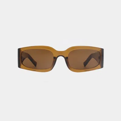 A. Kjærbede Women's Brown Alex Smoke Transparent