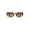 A. Kjærbede Women's Brown Frida Sunglasses Smoke Transparent