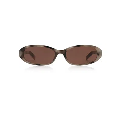 A. Kjærbede Women's Macy Sunglasses Cookie Dough In Brown