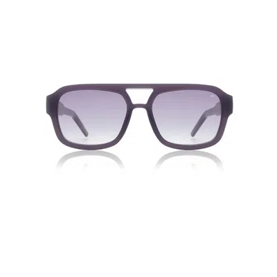A. Kjærbede Women's Purple Kaya Sunglasses Shadow In Black