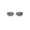 A. Kjærbede Women's Silver / Black Noah Sunglasses Silver Black