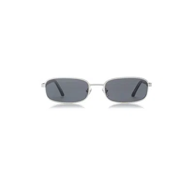 A. Kjærbede Women's Silver / Black Noah Sunglasses Silver Black