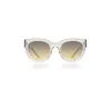 A. Kjærbede Women's Yellow / Orange / White Lilly Sunglasses Ecru Transparent