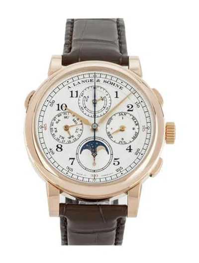 Pre-owned A. Lange & Sohne 1815 Rattrapante Perpetual Calendar Watch In Multi