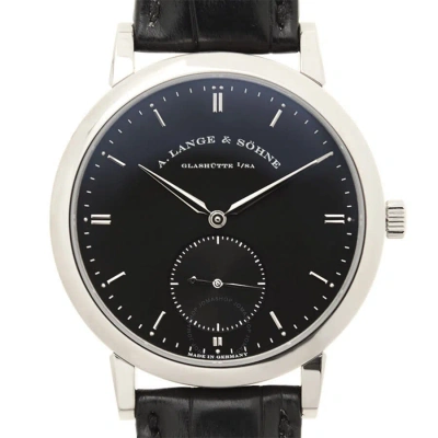 A. Lange & Sohne Grand Saxonia Automatik Black Dial Men's Watch 307.029