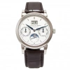 A. LANGE & SOHNE A. LANGE AND SOHNE SAXONIA ANNUAL CALENDAR 18K WHITE GOLD AUTOMATIC MEN'S WATCH 330.026