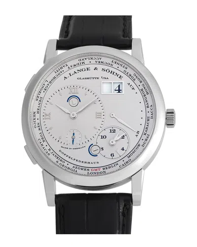 A. Lange & Sohne Men's Lange 1 Watch (authentic ) In Black