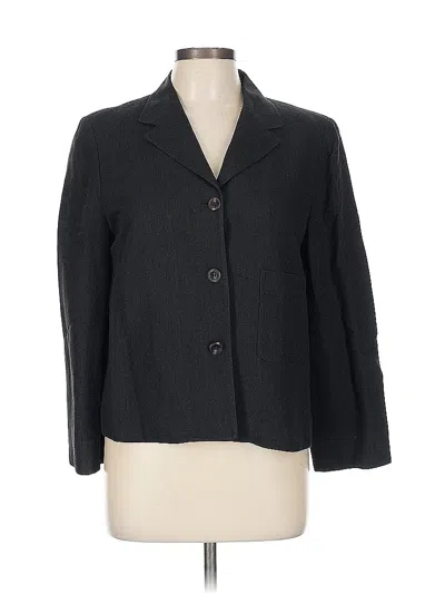 Pre-owned A Line Anne Klein Blazer Jacket In Gray