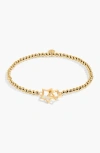 A Littles & Co. A Littles & Co A Little 'always My Sister, Forever My Friend' Bracelet In Gold