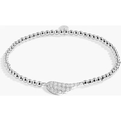 A Littles & Co. A Littles & Co A Little 'angel' Bracelet In Silver