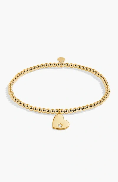 A Littles & Co. A Littles & Co A Little 'favorite Person' Bracelet In Gold-tone Plating