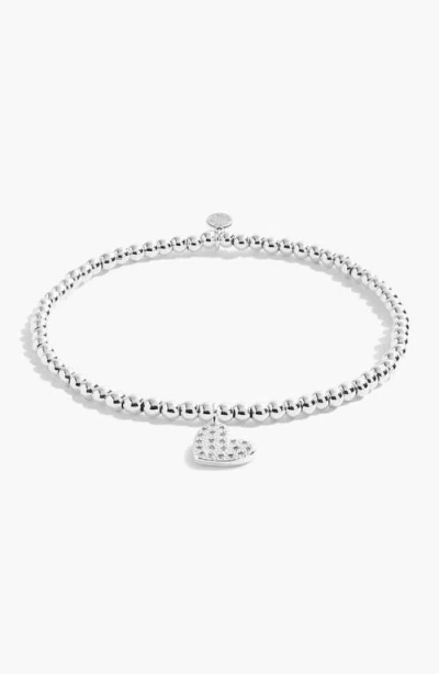 A Littles & Co. A Littles & Co A Little 'happy Birthday' Bracelet In Silver