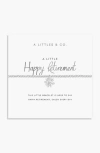 A Littles & Co. A Littles & Co A Little 'happy Retirement' Bracelet In Silver