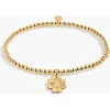 A Littles & Co. A Littles & Co A Little 'lucky Charm' Bracelet In Gold-tone Plating In Gold