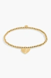 A Littles & Co. A Littles & Co A Little 'she Believed She Could So She Did' Bracelet In Gold
