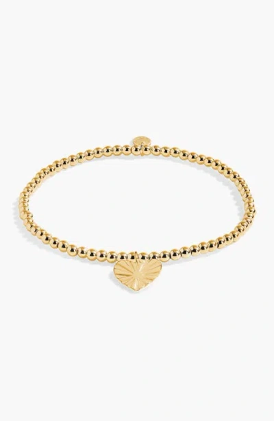 A Littles & Co. A Littles & Co A Little 'she Believed She Could So She Did' Bracelet In Gold