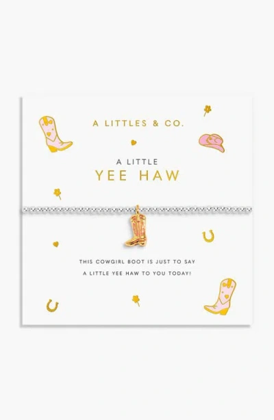 A Littles & Co. A Little Vibes Bracelet In Gray