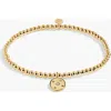 A Littles & Co. A Littles & Co A Little 'wonderful Things Are Coming Your Way' Bracelet In Gold-tone Plating In Gold