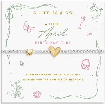 A Littles & Co. Birth Month A Little Bracelet In Multi